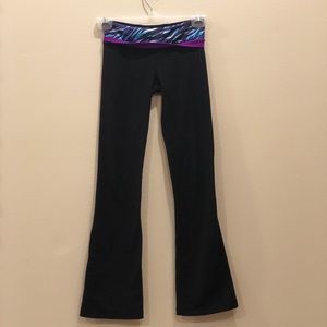 Ivivva wide leg reversible leggings